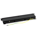 Patch Panel 1U, FTP cat6, 24 porturi RJ45 - ASYTECH Networking ASY-PP-FTP6-24 - imagine 4