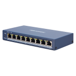 Switch 8 porturi PoE, 1 port uplink RJ45, SMART Management - HIKVISION DS-3E1309P-EI - imagine 3