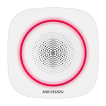 Sirena wireless AX PRO de interior cu led rosu, 868Mhz - HIKVISION DS-PS1-I-WE-R