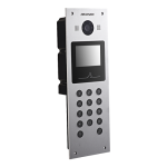 Panou exterior videointerfon TCP/IP pentru blocuri si spatii birouri, control acces card, afisaj LCD- HIKVISION DS-KD3003-E6 - imagine 2