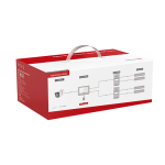 Kit videointerfon analogic 7inch, camera 2MP, conectare 2 fire - HIKVISION DS-KIS101-P(S) - imagine 4