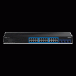 Switch Web Smart Management 24 porturi Gigabit, 4 porturi SFP+ 10G - TRENDnet TEG-30284 - imagine 2