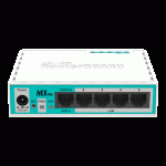 Router hEX Lite, 5 x Fast Ethernet, RouterOS L4 - Mikrotik RB750r2 - imagine 2