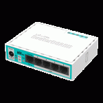 Router hEX Lite, 5 x Fast Ethernet, RouterOS L4 - Mikrotik RB750r2