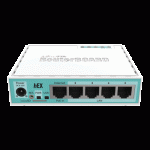 Router hEX, 5 x Gigabit, RouterOS L4 - Mikrotik RB750Gr3 - imagine 2