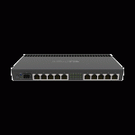 Router 10 x Gigabit, 1 x SFP+ 10Gbps, 1 x PoE, RouterOS L5, 1U - Mikrotik RB4011iGS+RM