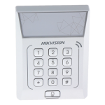Controler stand-alone cu tastatura si cititor card - HIKVISION DS-K1T801M - imagine 2