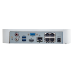 NVR seria Easy, 4 canale 8MP  + 4 porturi Long PoE, H.265 Ultra - UNV NVR301-04LS3-P4 - imagine 3