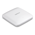 Access Point Wireless AX1800 Dual Band WiFi 6 PoE+ de interior - TRENDnet TEW-921DAP - imagine 2