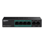 Switch 4 porturi PoE+, 2 porturi uplink- TRENDnet TPE-S50 - imagine 2