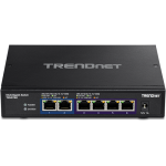 Switch 6 porturi, 4 x 2.5G si 2 x 10G , Fanless - TRENDnet TEG-S762 - imagine 2