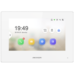Monitor videointerfon TCP/IP, TFT LCD 7 inch touch screen, PoE - HIKVISION DS-KH6320-LE1-W