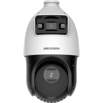 TandemVu, DarkFighter si ColorVu - camera IP, 4MP, lentila 2.8mm SI 4.8~72mm, 15X, WL 30m, IR 100m, Audio, Alarma, PoE+, IP66 - HIKVISION DS-2SE4C415MWG-E14F0