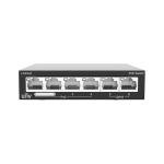 Switch 4 porturi PoE, 2 porturi uplink RJ45 - UNV NSW2020-6T-POE-IN