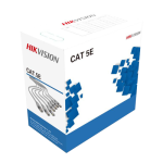 Cablu UTP cat5e 0.45mm, cupru integral, cutie 305 metri - HIKVISION DS-1LN5E-EE