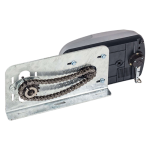 Kit automatizare usa sectionala max. 15mp, motor 24V DC- MOTORLINE KVM25 - imagine 4