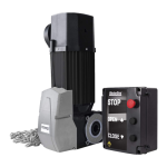 Kit automatizare usa sectionala max. 48mp, motor trifazic 230V AC- MOTORLINE KVM210