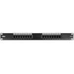 Patch Panel 16 porturi RJ45 UTP 19', Cat5/5e - TRENDnet TC-P16C5E