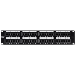 Patch Panel 48 porturi RJ45 UTP 19', Cat5/5e - TRENDnet TC-P48C5E