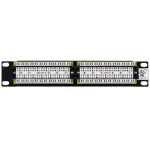 Patch Panel 12 porturi RJ45 UTP 10', Cat6 - TRENDnet TC-P12C6 - imagine 2