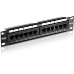 Patch Panel 12 porturi RJ45 UTP 10', Cat6 - TRENDnet TC-P12C6 - imagine 3