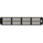 Patch Panel 48 porturi RJ45 UTP, Cat6 - TRENDnet TC-P48C6 - imagine 2