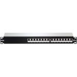 Patch Panel 16 porturi RJ45 UTP, Cat6a, Ecranat, 1U - TRENDnet TC-P16C6AS