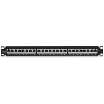 Patch Panel 24 porturi RJ45, Cat6a, Ecranat, 1U - TRENDnet TC-P24C6AS