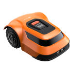 Robot de tuns iarba, 3 lame de taiere, capacitate de acoperire 600m2, cu fir perimetral - EZVIZ CS-R64-A11