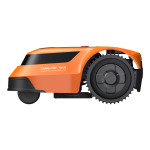 Robot de tuns iarba, 3 lame de taiere, capacitate de acoperire 600m2, cu fir perimetral - EZVIZ CS-R64-A11 - imagine 2