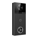 Panou exterior videointerfon TCP/IP 4MP, IR 3m, Wi-Fi6, Bluetooth, M1, IP65 - HIKVISION DS-KV6114-WBE1