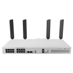 Switch L3, Wi-Fi 6 Dual-Band, 8 x RJ45 1G PoE, 8 x RJ45 1G, 2 x SFP+ 10G, 2 x AC, 1U - MikroTik CRS418-8P-8G-2S+5axQ2axQ-RM - imagine 2