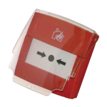 Capac simplu cu balamale pentru butoane de alarma, PS200, Morley-IAS - Honeywell PS200 - imagine 2