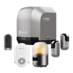 Kit automatizare poarta culisanta 600Kg/8m, Wi-Fi, camera rezolutie 2K, alarma, sirena - EZVIZ CS-HG2-R100-60HC(Pro)