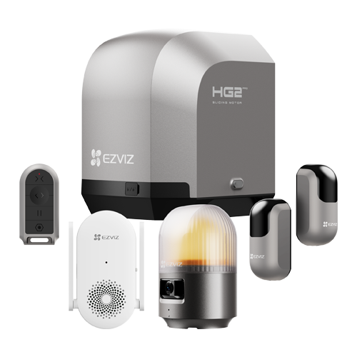 img38594large Kit automatizare poarta culisanta 600Kg/8m, Wi-Fi, camera rezolutie 2K, alarma, sirena - EZVIZ CS-HG2-R100-60HC(Pro) - imagine 1