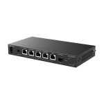 Router 5 x RJ45 2.5G (4 x PoE+), 1 x SFP+ 10G, Multi-WAN, Cloud Management - Ruijie Reyee RG-EG406XS-P