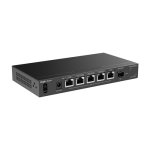Router 5 x RJ45 2.5G (4 x PoE+), 1 x SFP+ 10G, Multi-WAN, Cloud Management - Ruijie Reyee RG-EG406XS-P - imagine 3