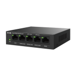 Router 5 x RJ45 1G (4 x PoE Out 802.3af/at), Multi-WAN, Cloud Managed - TENDA G0-5G-PoE