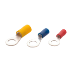 Terminale izolate de tip inel, sectiune transversala 0.5-1.5mm, M3, 200buc/set PYK-301