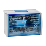 Bloc de distributie electrica, 2x7 poli, 125A - Plastim PDB207