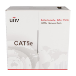 Cablu UTP cat5e 0.45mm, cupru integral, cutie 305 metri, ECA - UNV CAB-LC2100A-E2-ECA-IN - imagine 2