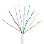 Cablu UTP, cat 6E, cupru integral, LSZH, cutie 305 metri, DCA - UNV UV-UTP6-300-BC24AWG-DCA-B-W - imagine 2