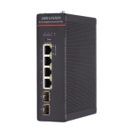 Switch industrial 4 x 1G PoE 802.3bt, 2 x SFP 1G, fara sursa, Management - HIKVISION DS-3T1506HP-SI-4P2F