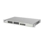 Switch L2+, 24 x RJ45 1G PoE, 4 x SFP+ 10G, Cloud Management - Ruijie RG-NBS3200-24GT4XS-P-V2