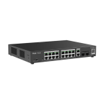 Switch L2, 16 x RJ45 1G PoE, 2 x SFP 1G, 2 x RJ45 1G, Cloud Management - Ruijie Reyee RG-ES220GS-LP