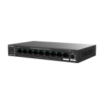 Switch 8 x RJ45 1G PoE, 1 x SFP 1G, 1 x RJ45 1G, 120W, Cloud Management - IP-COM G2210P-8-120W