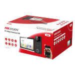 Kit videointerfon IP, 4MP, IR 3m, Wi-Fi 6, 2.4Ghz, PoE, IP65 - HIKVISION DS-KIS610-P