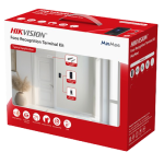 Kit terminal control acces TCP/IP cu Recunoastere faciala, Amprenta, Card Mifare, 2MP, WiFi, PoE - HIKVISION DS-KAS342 - imagine 2