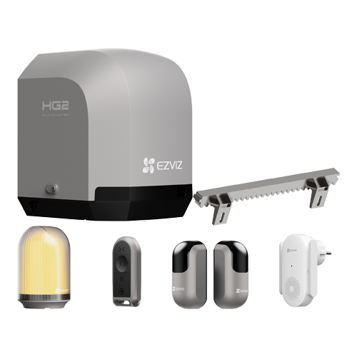 img41815large Kit automatizare poarta culisanta 400Kg/6m, Wi-Fi, alarma luminoasa - EZVIZ CS-HG2-R100-40HL - imagine 1