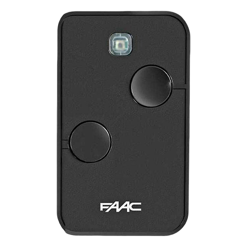 img41839large Telecomanda 2 canale, XTO2, SLH-SL-DS-RC, 433 si 868MHz, negru - FAAC XT0SLH-787032 - imagine 1